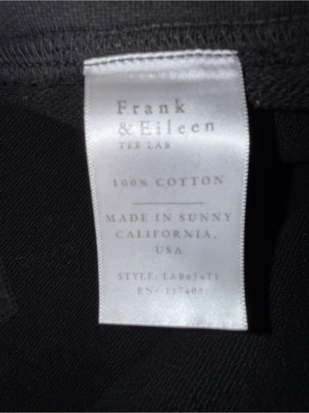 Frank & Eileen Black Catherine Favorite Sweatpant - Picture 5 of 9
